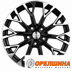 Khomen Wheels  KHW1718  7х17  5х114,3  ЕТ45  60,1 Black-FP
